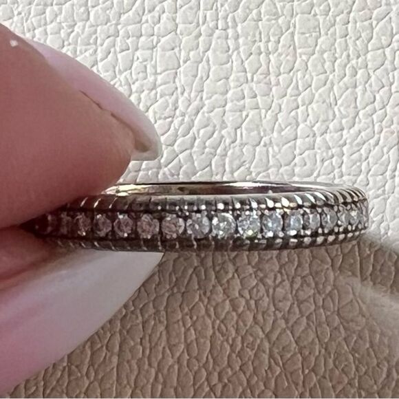 FABERGÉ Colours of Love Diamond Eternity Band - Picture 9 of 11